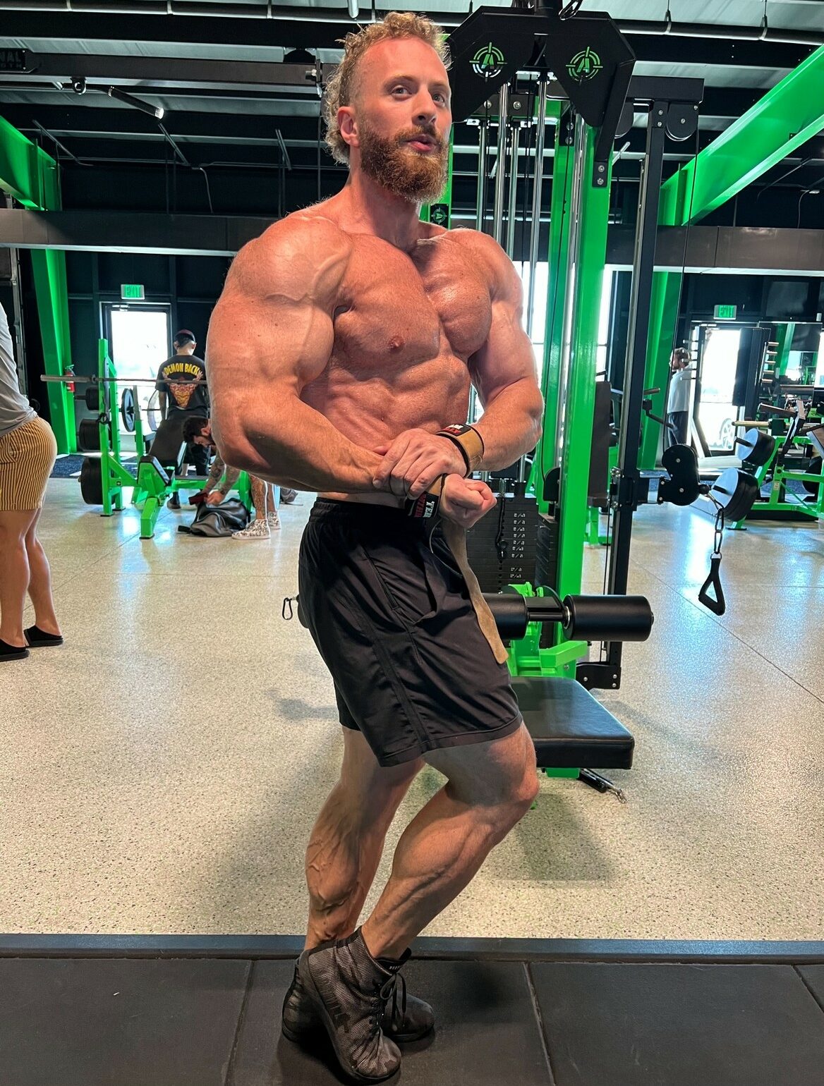 Justin Mihaly training